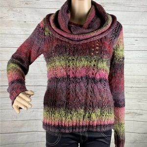 Kensie Pieces Cowl Neck Sweater